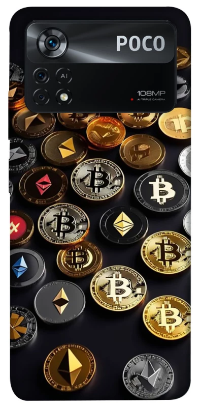 Чохол на Xiaomi Poco X4 Pro 5G Many coins фото 1 з 1