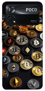Чохол на Xiaomi Poco X4 Pro 5G Many coins фото 1 з 1