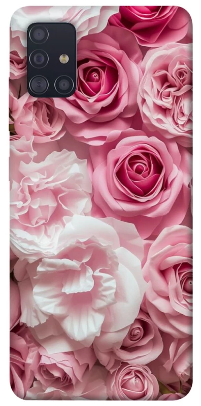 Чехол на Samsung Galaxy A51 Розовые цветы фото 1 из 1