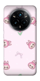 Чохол на Realme 14 Pro+ Labubu Flower фото 1 з 1