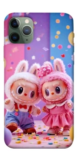 Чохол на Apple iPhone 11 Pro (5.8") Labubu twins ver.3 фото 1 з 1