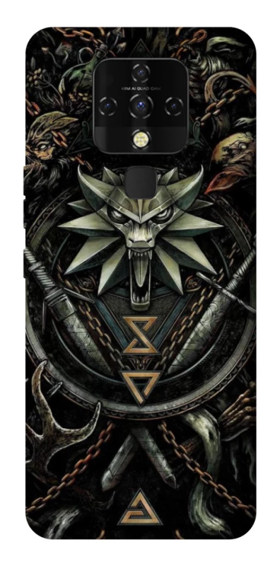 Чехол на TECNO Camon 16 SE Ведьмак фото 1 из 1