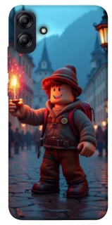 Чохол на Samsung Galaxy A04e Roblox Fire Logo Blue Flames фото 1 з 1