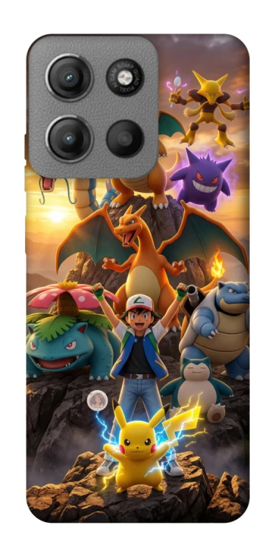 Чохол на Motorola Moto G15 Power Pokemon фото 1 з 1
