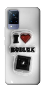 Чохол на Vivo V21 I love Roblox фото 1 з 1