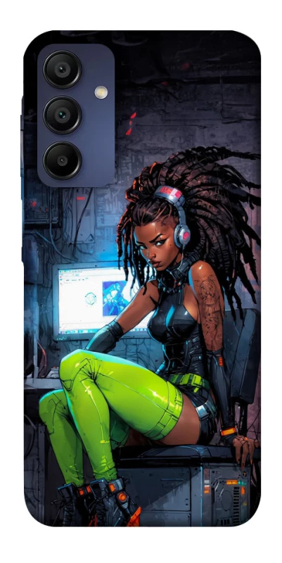 Чохол на Samsung Galaxy A15 4G/5G Cyber girl фото 1 з 1