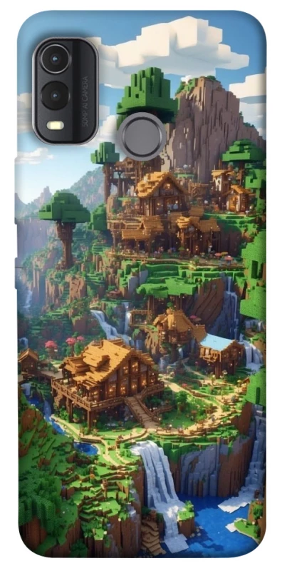 Чехол на Nokia G11 Plus Minecraft universe фото 1 из 1