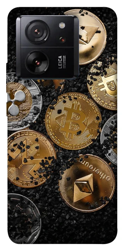 Чехол на Xiaomi 13T Pro Many coins v2 фото 1 из 1