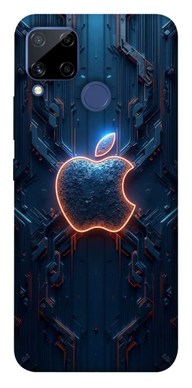Чехол на Realme C15 Apple logo ver.1 фото 1 из 1