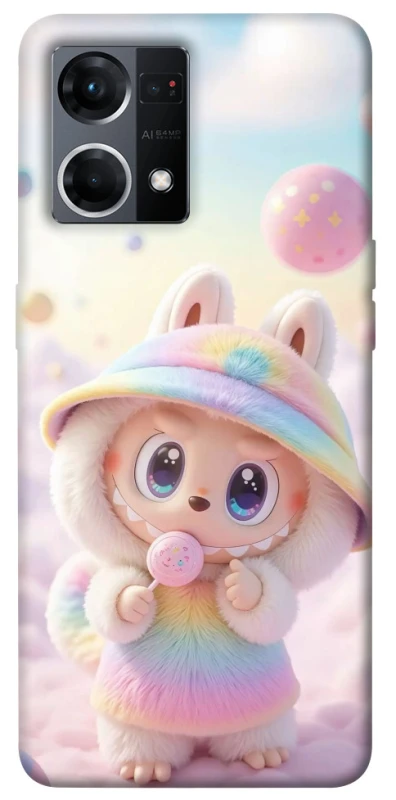Чохол на Oppo Reno 7 4G Candy Labubu фото 1 з 1