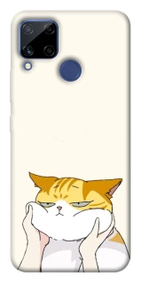 Чехол на Realme C15 Cat bun фото 1 из 1