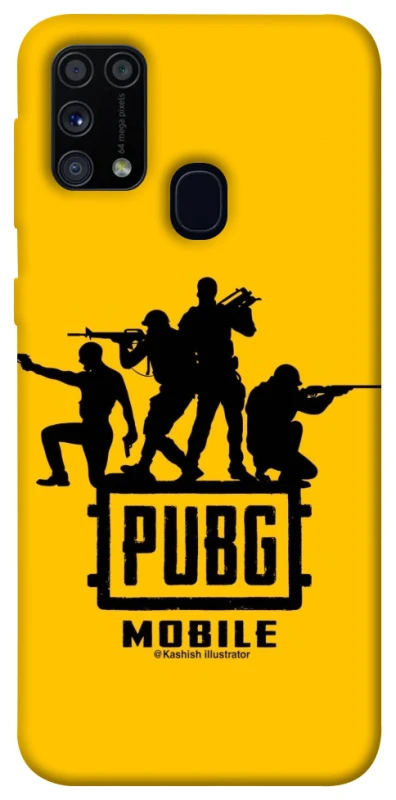 Чехол на Samsung Galaxy M31 Pubg logo ver.2 фото 1 из 1