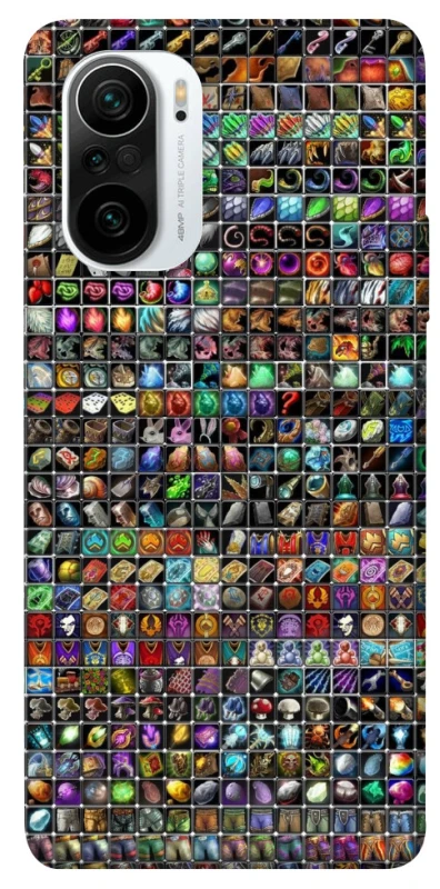 Чохол на Xiaomi Redmi K40 / K40 Pro / K40 Pro+ / Poco F3 Inventory menu ver.1 фото 1 з 1