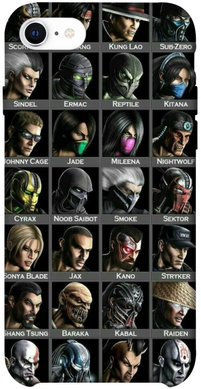 Чехол на Apple iPhone SE (2020) Mortal Kombat фото 1 из 1