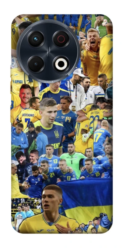 Чохол на TECNO Spark 30 Pro (KL7) UA-Football ver.6 фото 1 з 1