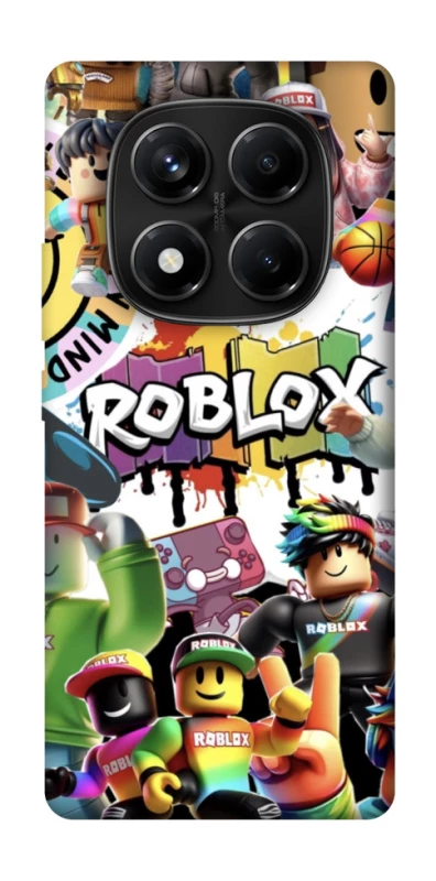 Чохол на Xiaomi Redmi Note 14 Pro 4G Roblox Characters Collage фото 1 з 1