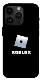 Чехол на Apple iPhone 14 Pro (6.1") Roblox logo black фото 1 из 1