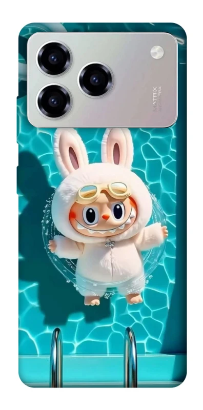 Чохол на ZTE Blade A76 Labubu in the pool ver.2 фото 1 з 1