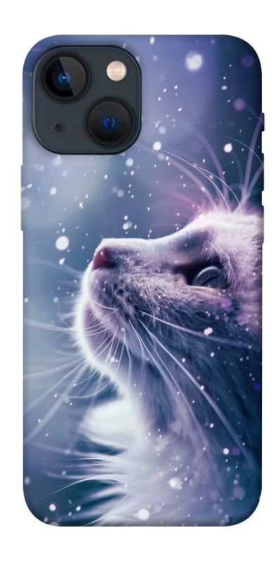 Чехол на Apple iPhone 13 mini (5.4") Snow cat фото 1 из 1