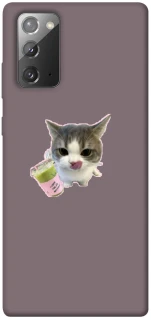 Чохол на Samsung Galaxy Note 20 cat matcha фото 1 з 1