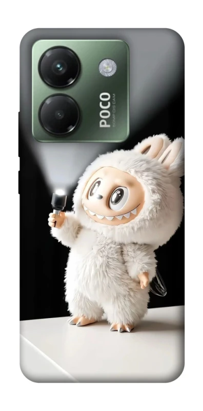 Чохол на Xiaomi Poco M7 pro 5G Labubu with flashlight ver.2 фото 1 з 1