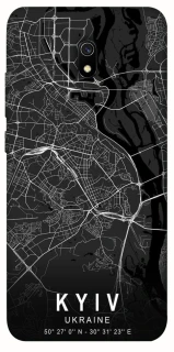 Чохол на Xiaomi Redmi 8a Kyiv map фото 1 з 1