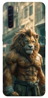 Чехол на Oppo A91 Лев фото 1 из 1