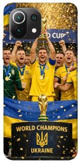 Чехол на Xiaomi Mi 11 Lite UA-Football ver.5 фото 1 из 1
