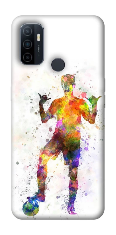 Чехол на Oppo A53 / A32 / A33 Football Player v3 фото 1 из 1