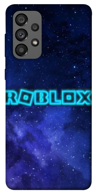 Чохол на Samsung Galaxy A73 5G Roblox Space Logo Blue фото 1 з 1