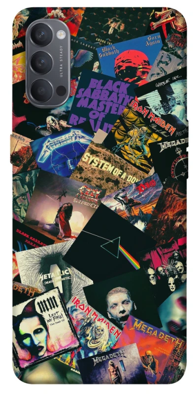 Чохол на Oppo Reno 4 Best abums ver.2 фото 1 з 1