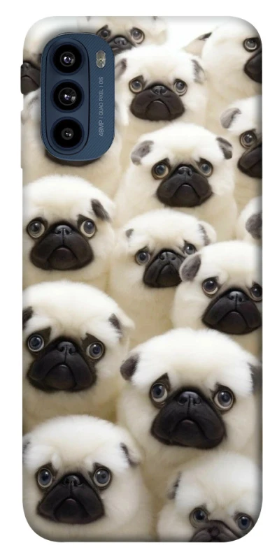 Чехол на Motorola Moto G41 Doggy Pug Love фото 1 из 1