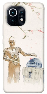 Чохол на Xiaomi Mi 11 Star Wars robots фото 1 з 1