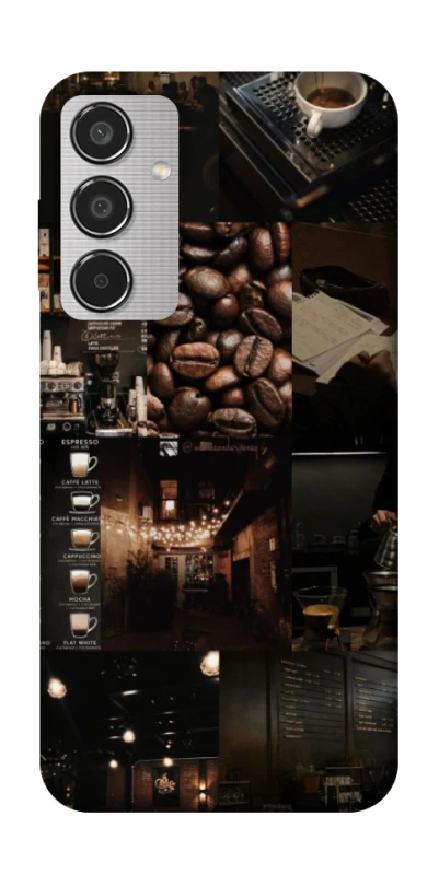 Чохол на Samsung Galaxy M35 Coffee collage ver.1 фото 1 з 1