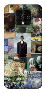 Чехол на TECNO Camon 16 SE Art collage ver.4 фото 1 из 1