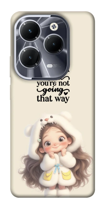 Чохол на Infinix Hot 40 Pro Don't look back фото 1 з 1