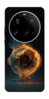 Чехол на Xiaomi 15 Ultra Fire Bitcoin фото 1 из 1