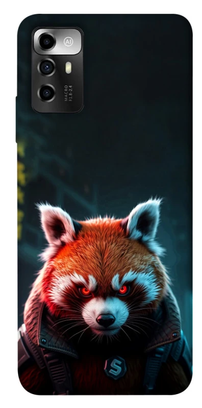 Чохол на ZTE Blade A72 Cyber Red Panda фото 1 з 1