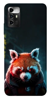 Чохол на ZTE Blade A72 Cyber Red Panda фото 1 з 1