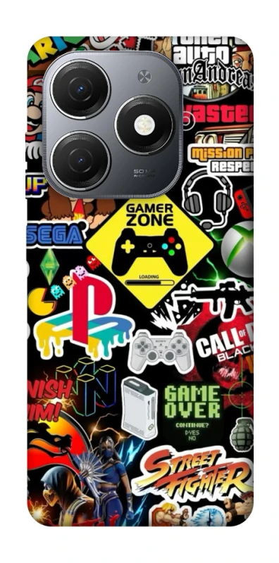 Чехол на TECNO Spark 20 Gamer Zone фото 1 из 1