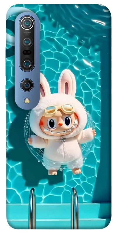 Чохол на Xiaomi Mi 10 / Mi 10 Pro Labubu in the pool ver.2 фото 1 з 1