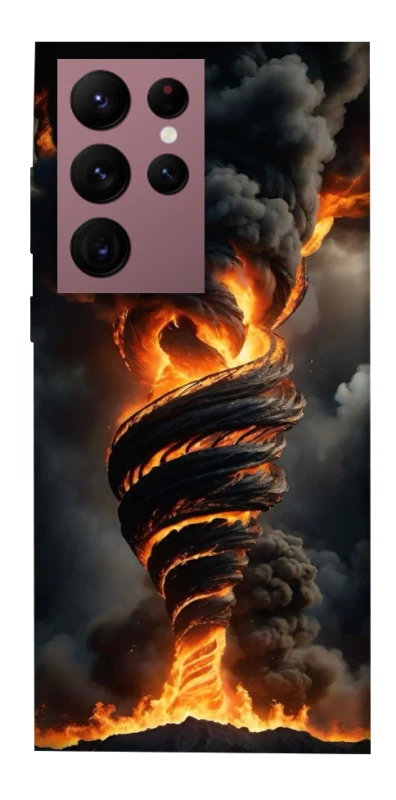 Чохол на Samsung Galaxy S22 Ultra Вогняний торнадо фото 1 з 1