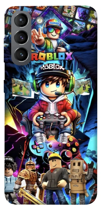 Чохол на Samsung Galaxy S21 Roblox collage ver.4 фото 1 з 1