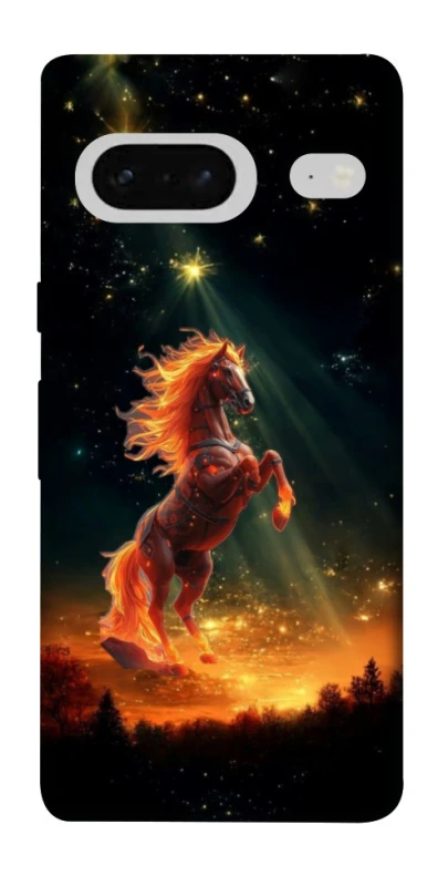 Чехол на Google Pixel 7 Red Fire Horse ver.2 фото 1 из 1