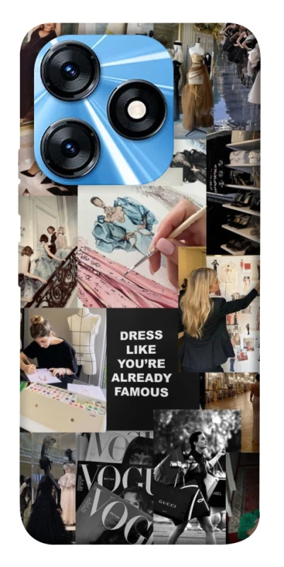 Чохол на TECNO Spark 10 Fashion collage ver.11 фото 1 з 1