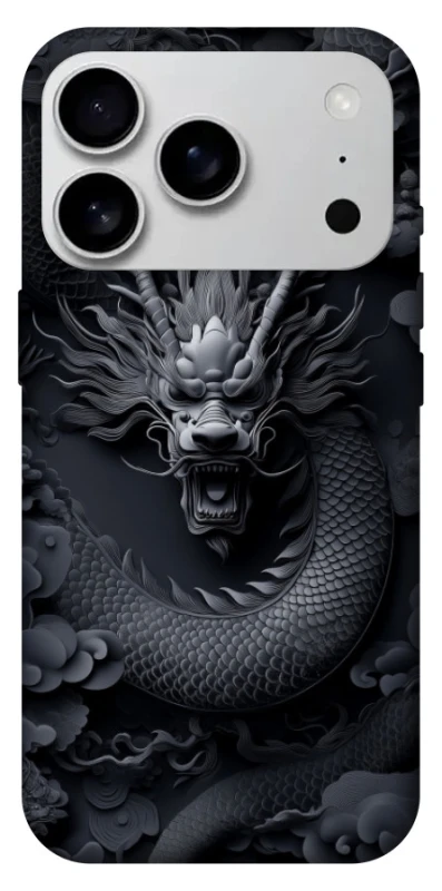 Чохол на Apple iPhone 17 Pro Max (6.9") black dragon фото 1 з 1