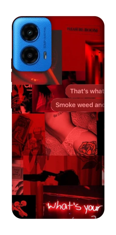 Чохол на Motorola Moto G45 Love collage ver.1 фото 1 з 1