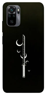 Чехол на Xiaomi Redmi Note 10 / Note 10s Самурай всегда с катаной фото 1 из 1