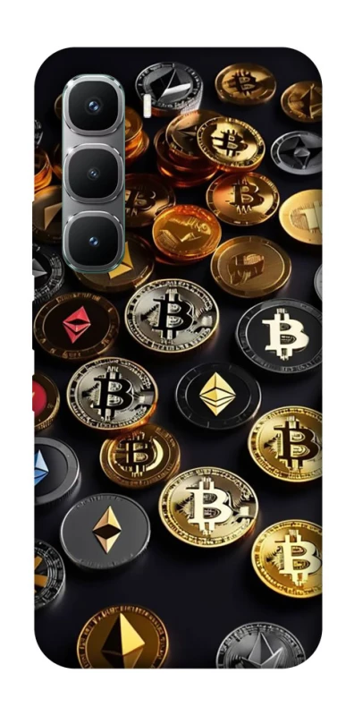 Чохол на Infinix Hot 60 Pro Many coins фото 1 з 1