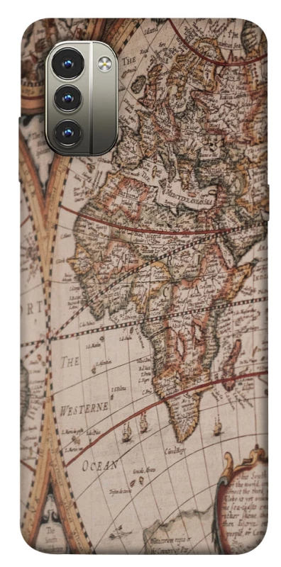 Чехол на Nokia G11 Карта путешествий фото 1 из 1